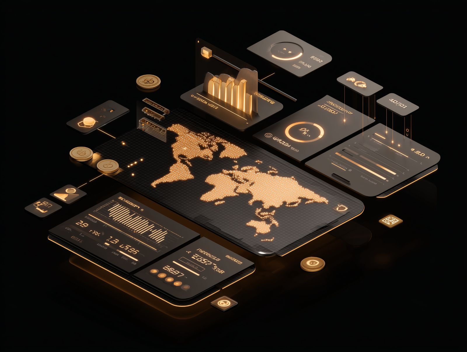 Rede neural digital abstrata e malha de conectividade blockchain
